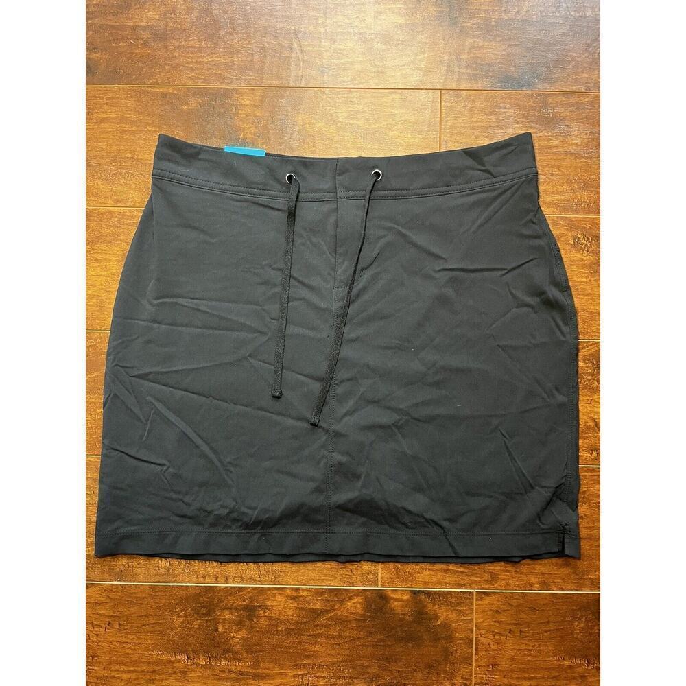 COLUMBIA Black Sonora Pass Skort Skirt Women's Hiking Athletic Size 8/40 NWT